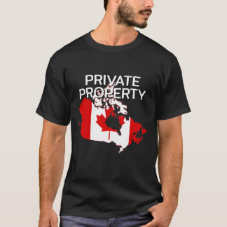 Camiseta Propriedade privada do Canadá