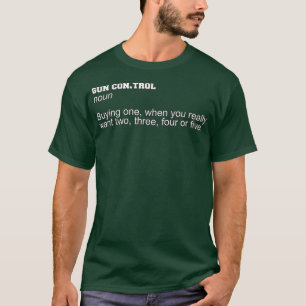 Camiseta Proprietária de armas arma de fogo