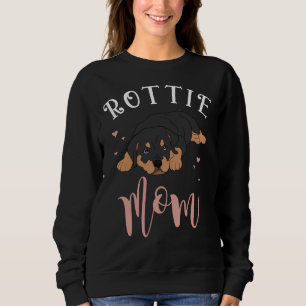 Camiseta Proprietárias De Cães Rottie Mãe Amante de os anim