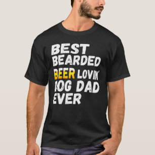 Camiseta Proprietário 2 de Pai de Cachorro de Beer Lovin de