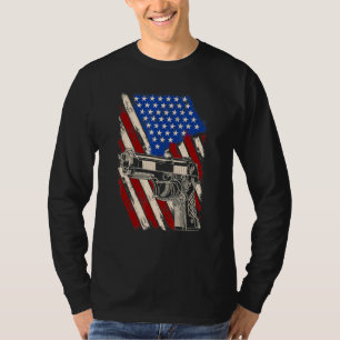 Camiseta Proprietário da Arma de Mens - Sinalizador da Arma