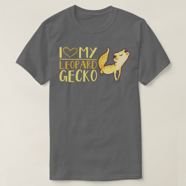 Camiseta Proprietário da Gecko Répteis Coloridos Exóticos P (Frente do Design)