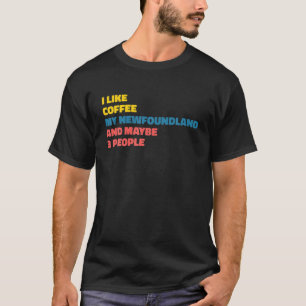 Camiseta Proprietário de Cachorro da Terra Nova Dizendo Eng
