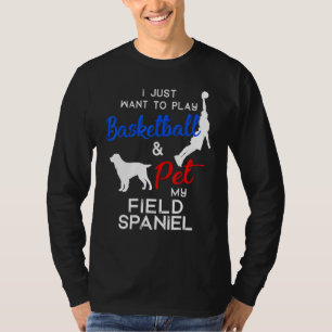 Camiseta Proprietário de Cachorro de Basquete Funny de Camp