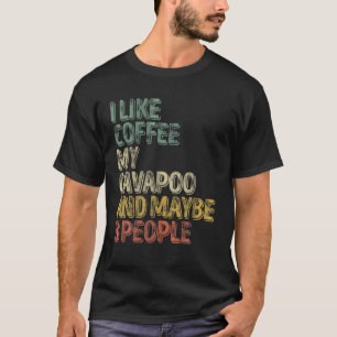 Camiseta Proprietário De Cachorro Eu Gosto De Café Meu Ca