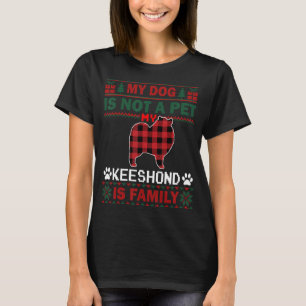 Camiseta Proprietário de Cachorro Keeshond Correspondendo a