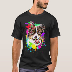 Camiseta Proprietário de Cachorro Motif Australiano 5