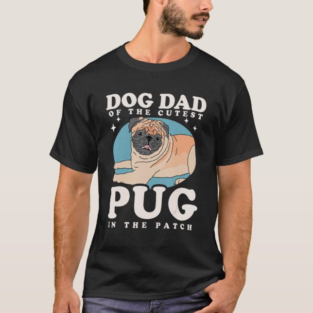 Camiseta Proprietário De Cachorro Pai Do Cachorro Mais Cutâ (Frente)