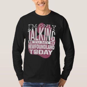 Camiseta Proprietário de Cachorro, só estou falando com min