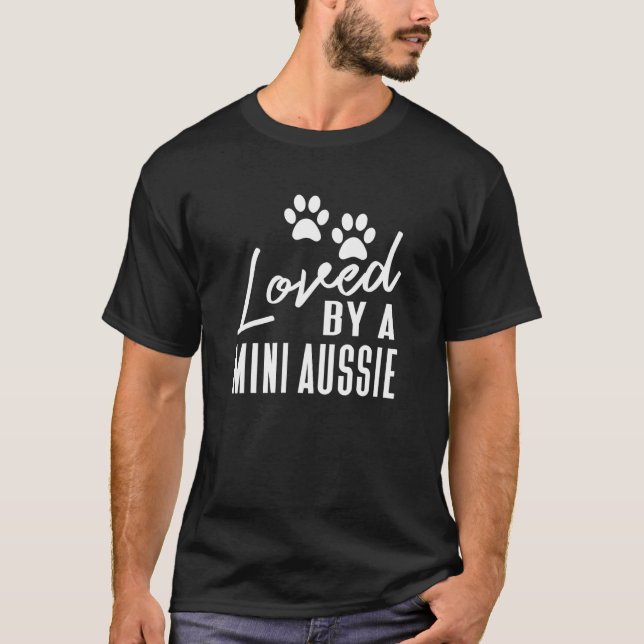 Camiseta Proprietário De Cachorros Miniatura Americano Amad (Frente)