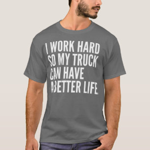Camiseta Proprietário de Caminhão Engraçado Presente Adq