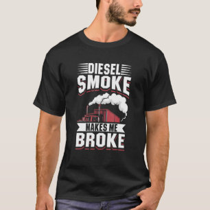 Camiseta Proprietário de caminhão - Fumaça Mecânica de Dies
