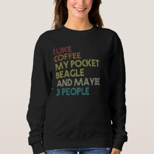Camiseta Proprietário de Cão Beagle de Bolso Café Vintage