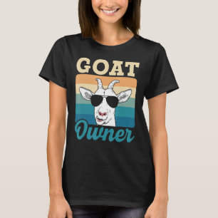 Camiseta Proprietário de Caprinos Pet Goat