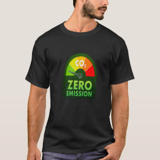 Camiseta Proprietário de Emissões Zero   Dirija Carro Elétr