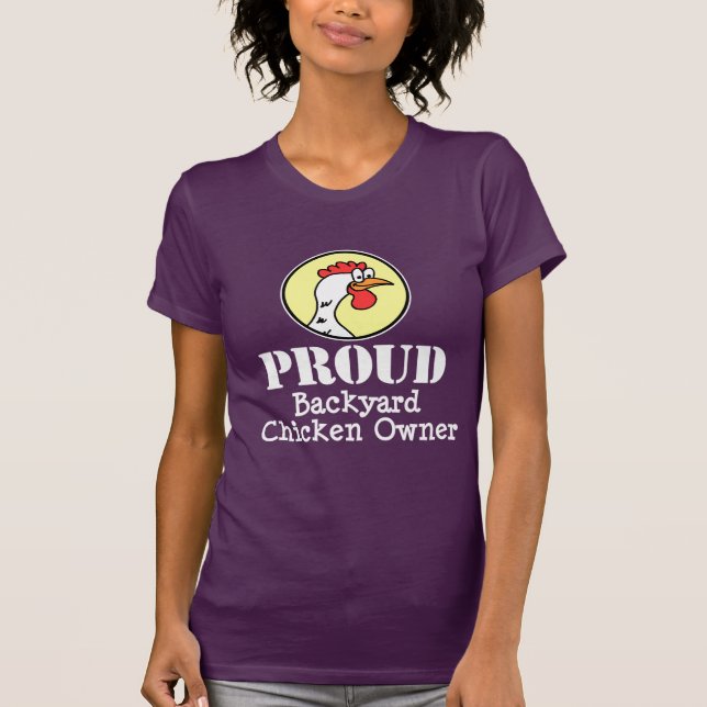 Camiseta Proprietário de frango de quintal orgulhoso (ON DA (Frente)
