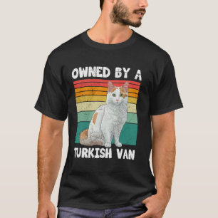 CAMISETA PROPRIETÁRIO DE GATO POSSUÍDO POR UM GATO VAN TURC