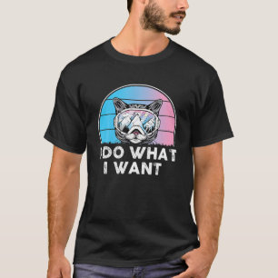 Camiseta Proprietário De Gatos De excelente E Gato De Pass