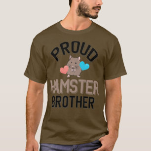 Camiseta Proprietário de Hamster de Pet Bonito - Irmão Hams
