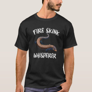 Camiseta Proprietário de Pet Lizard, Sussurro de Incêndio