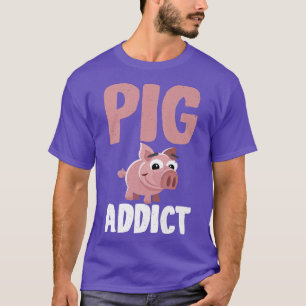 Camiseta Proprietário de Porcos Viciados em Suínos Premium