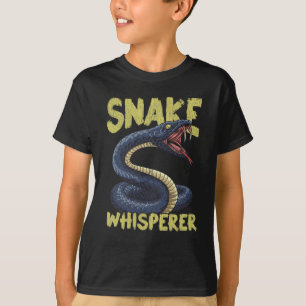 Camiseta Proprietário de répteis de animais Cobra engraçado