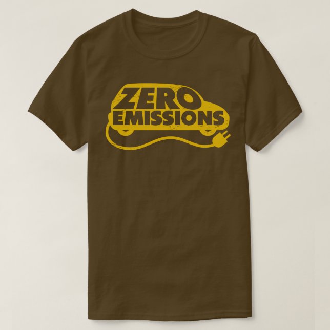 Camiseta Proprietário de um veículo elétrico com ventilador (Frente do Design)
