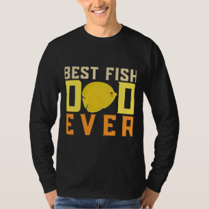 Camiseta Proprietário do Aquário Melhor Pai De Peixe Em Man