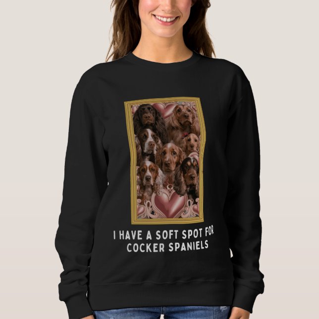Camiseta Proprietário do Cachorro do Cocker Spaniel - Engra (Frente)