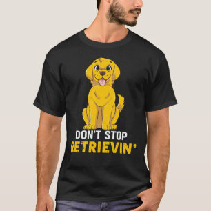 Camiseta Proprietário do Cachorro do Retriever de ouros