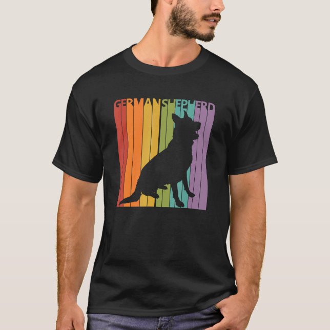 Camiseta Proprietário do Cachorro German shepherd (Frente)