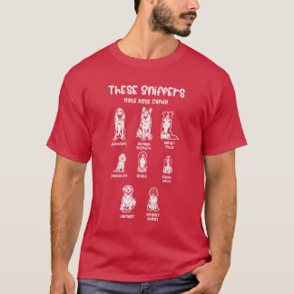 Camiseta Proprietário do Cão Cão Cão German shepherd Dachsh