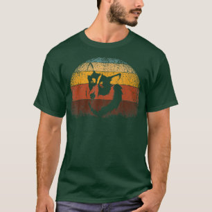 Camiseta Proprietário do Cão-de-Corgão-Retro Pet Animal Dog