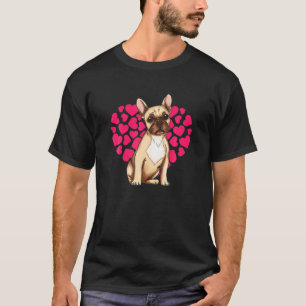 Camiseta Proprietário do Cão Namorados do Bulldog Francês