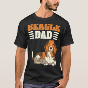 Camiseta Proprietário do Cão Pai Beagle Animal Pet Pai