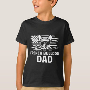 Camiseta Proprietário do Cão-Presente do Pai Bulldog French