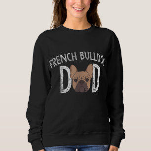 Camiseta Proprietário do Cão-Presente do Pai francês Bulldo