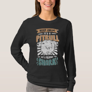 Camiseta Proprietário do Cão-Touro de Encaminhamento Pitbul