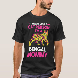 Camiseta Proprietário do Cat Bengal Mamãe