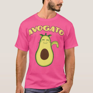 Camiseta Proprietário do Gato Avogato Cute Avocado Avocado