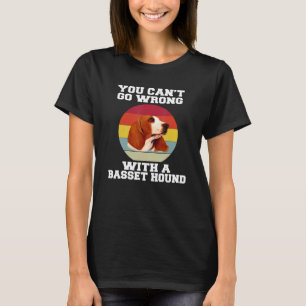 Camiseta Proprietário do Hound Basset Você Pode2019t Se Eng