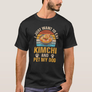 Camiseta Proprietário do Kimchi Dog Comida sul-coreana