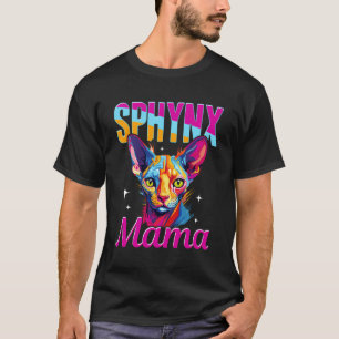 Camiseta Proprietário do Lover Gato Sphynx - Sphynx Mama