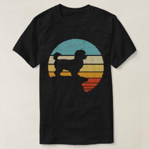 Camiseta Proprietário do Maltipoo Retro Vintage 60s 70s Cãe
