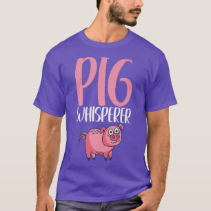 Camiseta Proprietário do Porco do Suíno Suspenso de Suíno P
