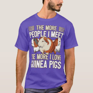 Camiseta Proprietário do Porco-guineense - Eu Amo Suínos-gu