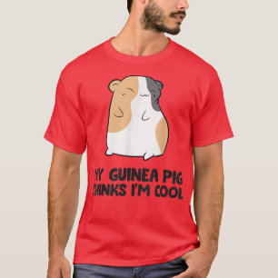 Camiseta Proprietário do Porco-guineense Meu Porco-guineens