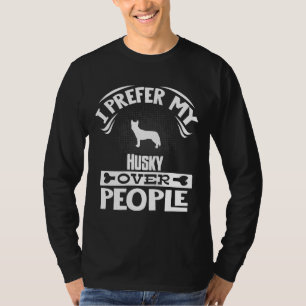 Camiseta Proprietário do rouco Prefiro Meu Rouco Sobre O Pe