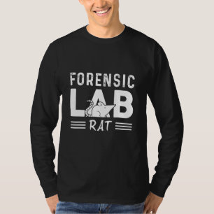 Camiseta Proprietário E Rato De Rato De Laboratório Forense