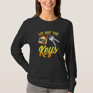 Camiseta Proprietário Para Aquecimento Nós Temos As Chaves